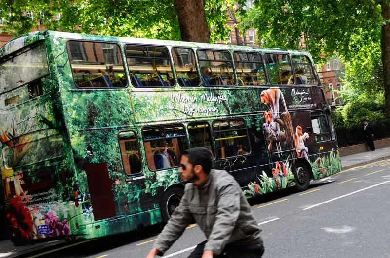 When Entertainment Takes the Wheel on London Buses