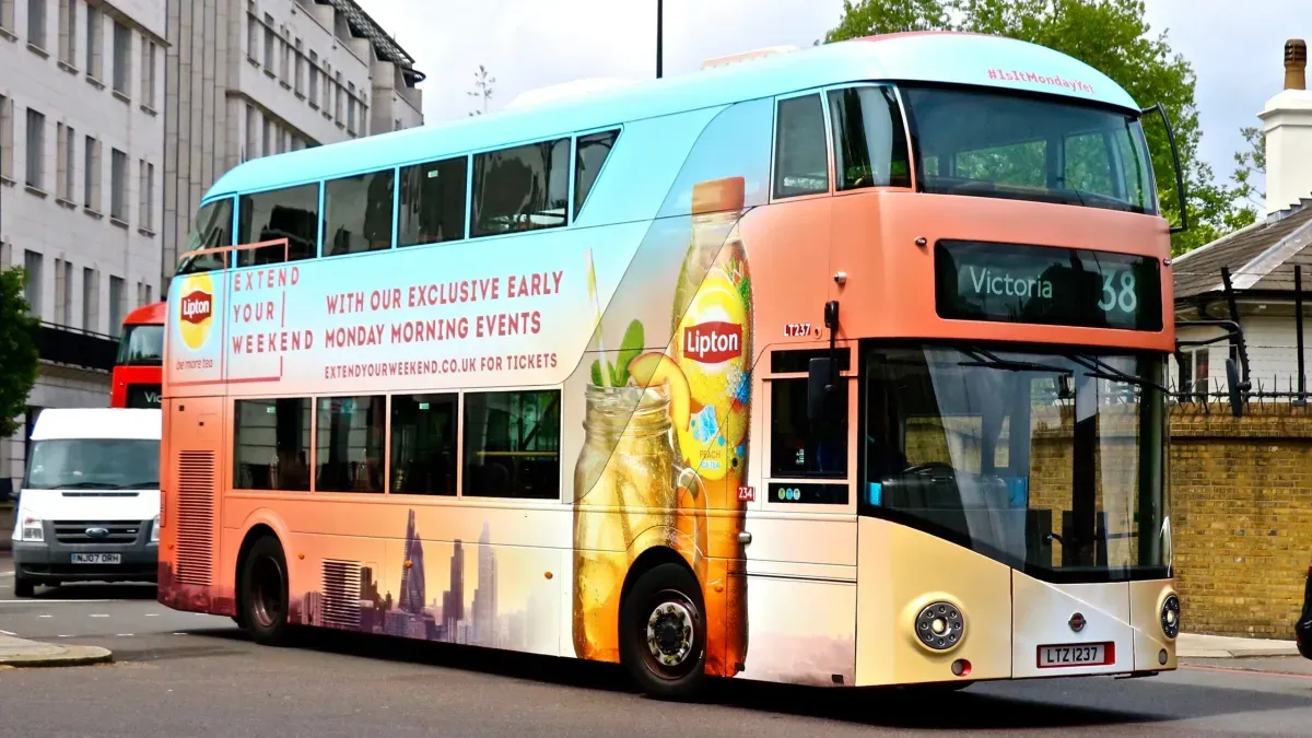 How Can Bus Advertising Support a Product Launch in London?