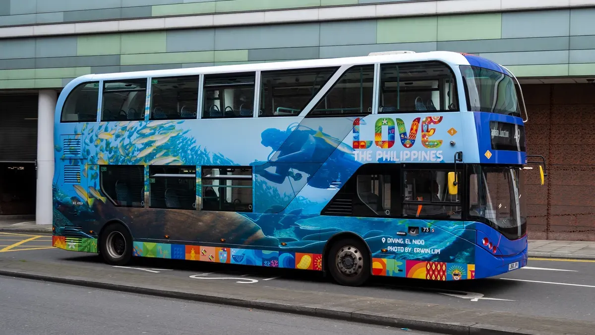 Love Philippines Takes London by Storm with Bold Bus Advertising
