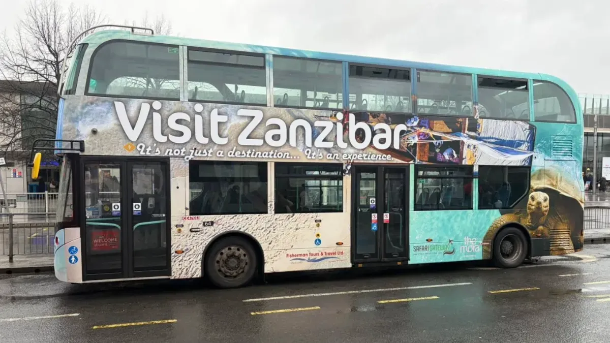 Zanzibar Brings its Travel Message to London's Streets with Iconic Buses