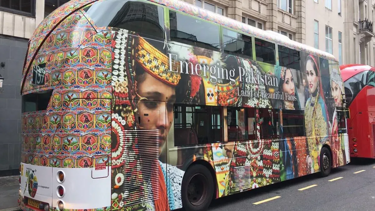 Pakistan Took Over London Buses to Put Tourism on the Global Map
