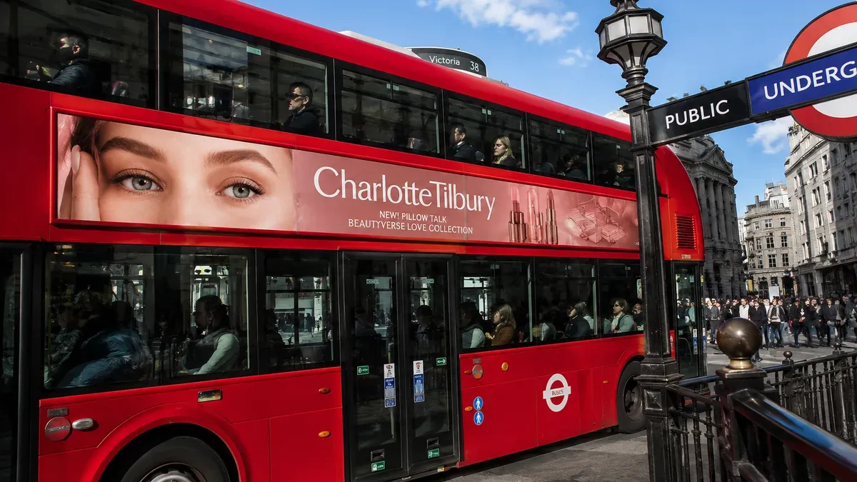 How Beauty Brands Use London Bus Advertising to Reach Shoppers
