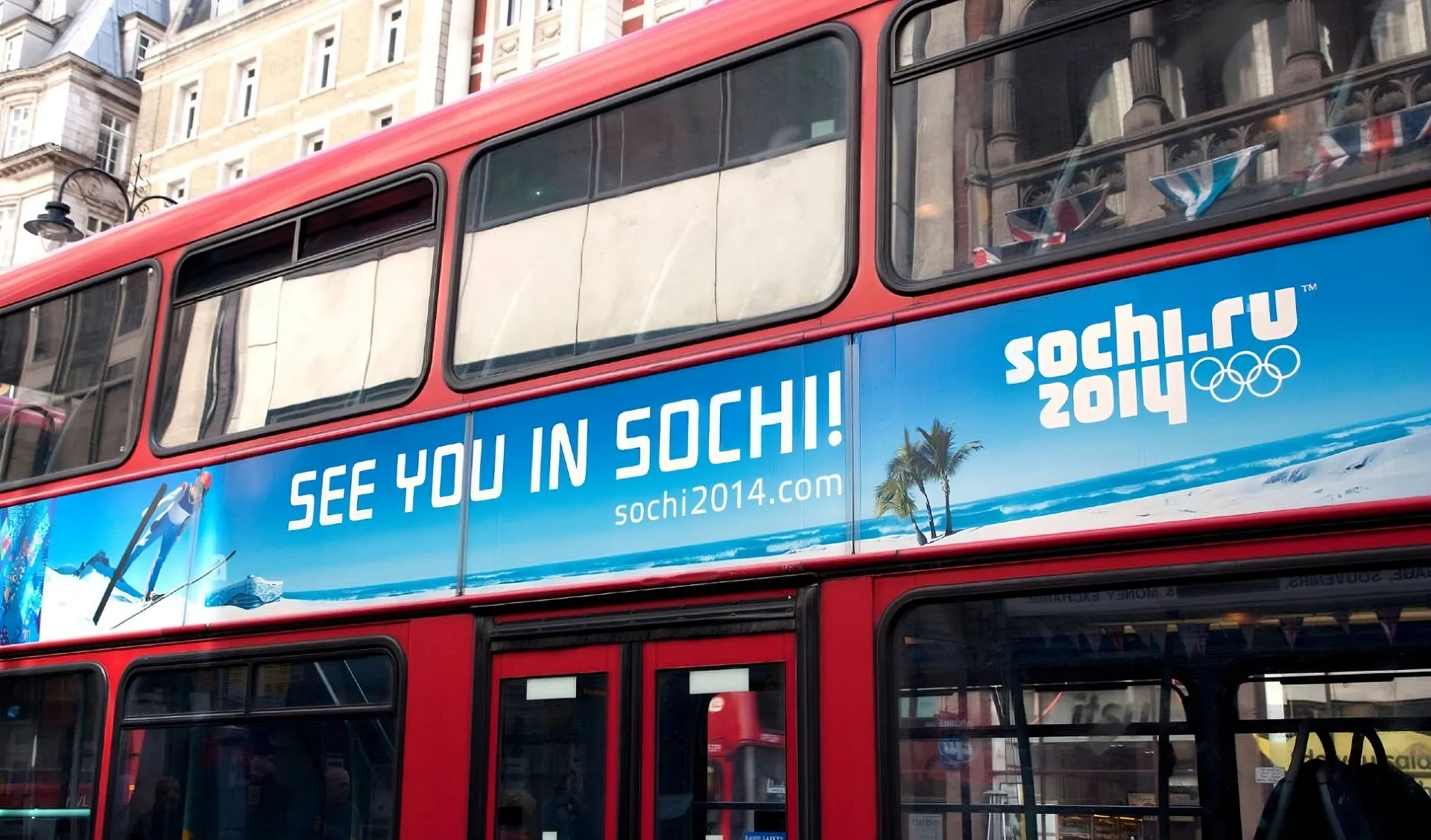 London Bus Advertising Sponsors the Winter Olympic Games: Promoting Sochi 2014 Across the Capital