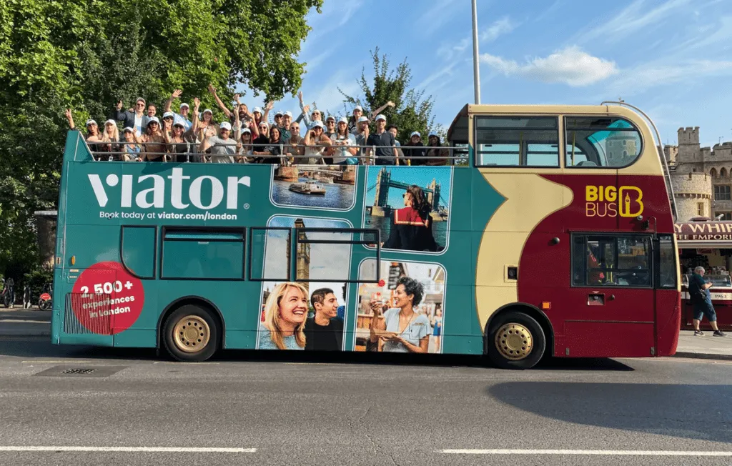 Launching Viator in the UK: A Successful Campaign with London Bus Advertising