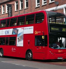 Bus T side for British Airways