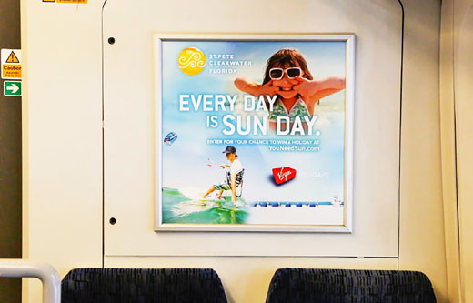 bus interior passenger panels london bus advertising